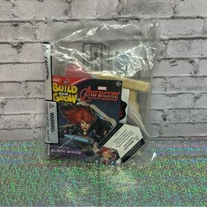 Marvel Avengers Ultron Revolution BLACK WIDOW Lowe's Build & Grow Wood Kit NEW